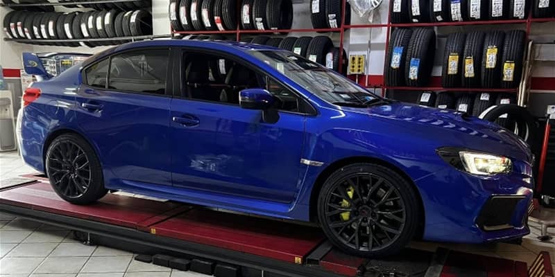 Subaru STI - Pneumatici Competizione - Germany Gomme Canicattini Bagni
